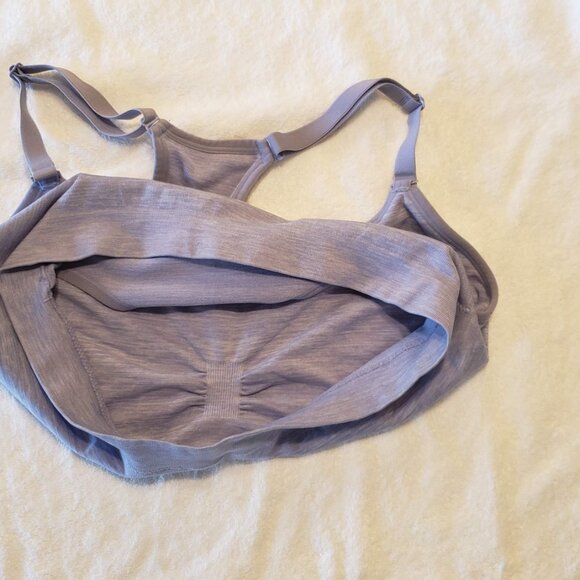 Ryca Bralette in Size M Grey Cotton Spandex Like NEW - Picture 4 of 5